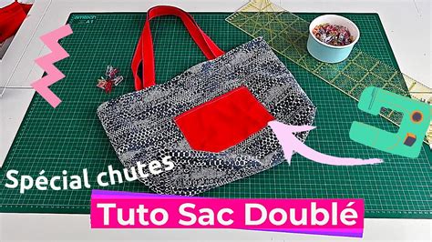 comment faire une couture un faux fond de sac